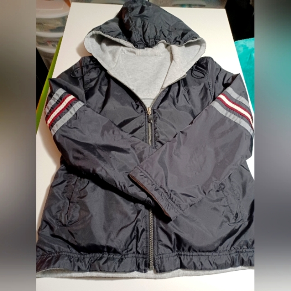 Reversible Jacket Hoodie Y2K